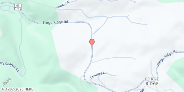 Map showing Harrogate Food Pantry at Harrogate, Harrogate, TN