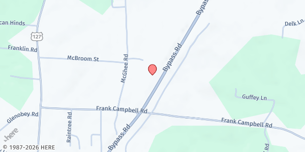 Map showing 1103 McGhee Road at 1103 McGhee Road, Jamestown, TN