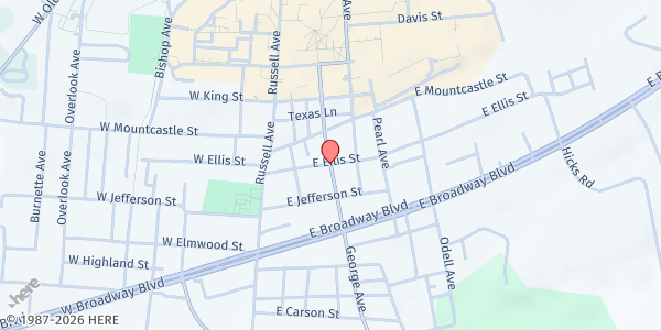 Map showing Jefferson City, TN Food Pantry at , Jefferson City, TN