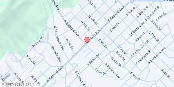 Map showing LaFollette Food Pantry at , LaFollette, TN