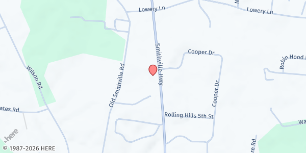 Map showing Freedom Life Church at 4023 Smithville Hwy, McMinnville, TN