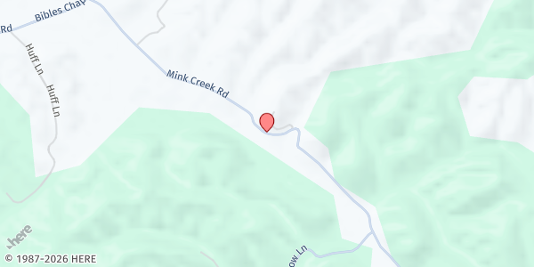 Map showing Food Pantry Service Area - 37809 at , Midway, TN