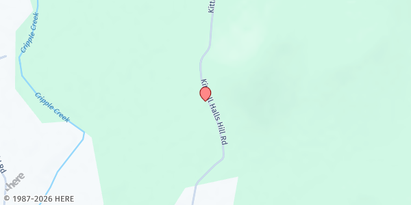 Map showing Loving Care Ministry at 973 Kittrell Halls Hill Rd., Readyville, TN