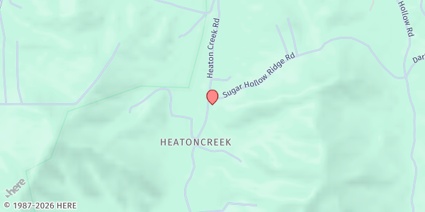 Map showing Adventist Community Services at 265 Heaton Creek Rd, Roan Mountain, TN