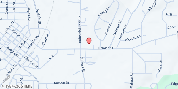 Map showing Sweetwater Area Ministries at 601 Sweetwater Vonore Road, Sweetwater, TN