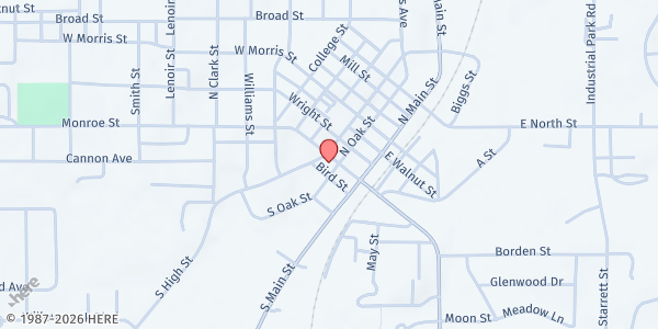 Map showing Sweetwater Food Pantry Distribution at Sweetwater, TN, Sweetwater, TN