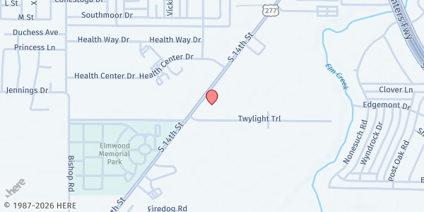 Map showing Faith Deliverance Community Church at 5501 US-277, Abilene, TX