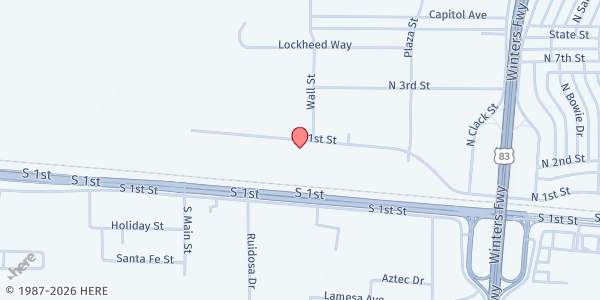 Map showing Food Bank of West Central Texas - Main Location at Food Bank of West Central Texas - Main Location, Abilene, TX