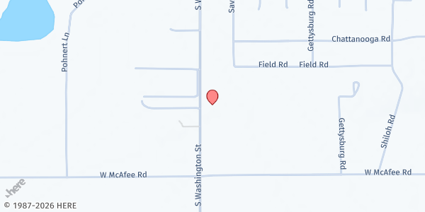 Map showing Crossroads County Church at 14425 Farm to Market Rd. 1541, Amarillo, TX