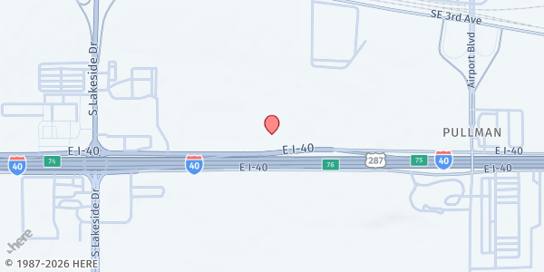 Map showing Kwahadi Heritage at 9151 I-40 E, Amarillo, TX