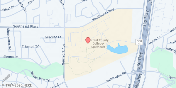 Map showing AC St. Andrews Mobile - Lot H at , Arlington, TX