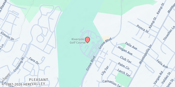 Map showing ACC Riverside - S. Austin Mobile Pantry at 1020 Grove Blvd., Austin, TX