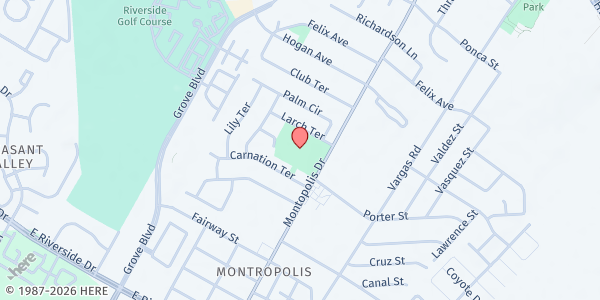 Map showing APH - Montopolis Neighborhood Center at 1200 Montopolis Drive, Austin, TX