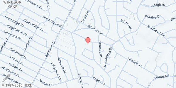Map showing HACA - Gaston at 1941 Gaston Place, Austin, TX