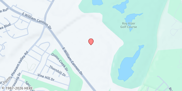 Map showing Onion Creek Soccer Complex - S. Austin Mobile Pantry at 5600 E. William Cannon Dr., Austin, TX