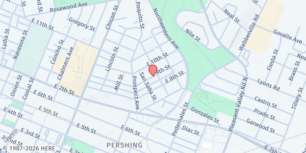 Map showing Serafina Pantry at the Ladybird at 1320 Art Dilly Rd, Austin, TX