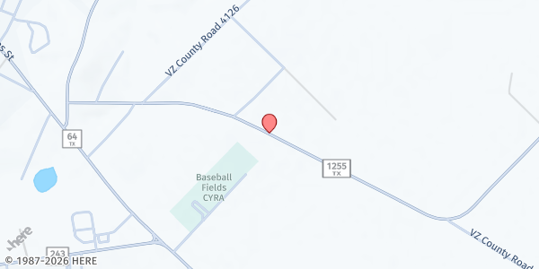 Map showing Manna, Inc. at 17897 FM 1255, Canton, TX