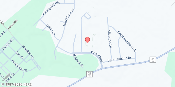 Map showing Mobile Pantry at Cedar Creek High School at 793 Union Chapel Rd., Cedar Creek, TX