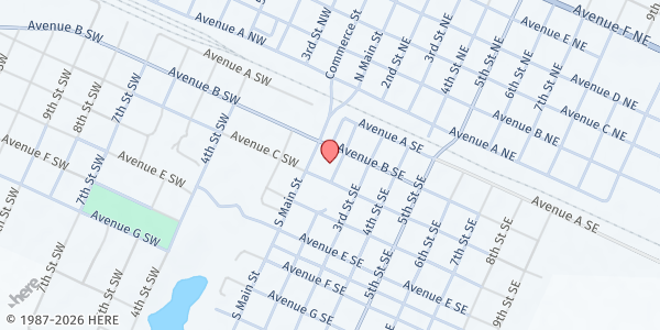 Map showing Childress Church of Christ at 210 2nd St. SE, Childress, TX