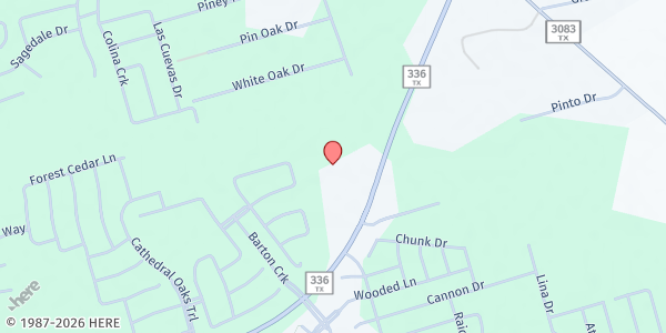 Map showing Conroe Seventh-Day Adventist Church at 3601 S. Loop 336 E., Conroe, TX