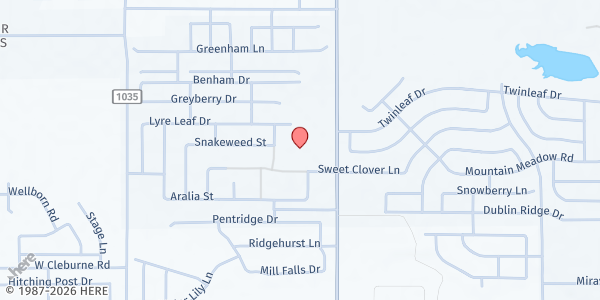 Map showing Heritage of Faith Mobile at 10350 Old Cleburne Crowley Jct Rd, Crowley, TX