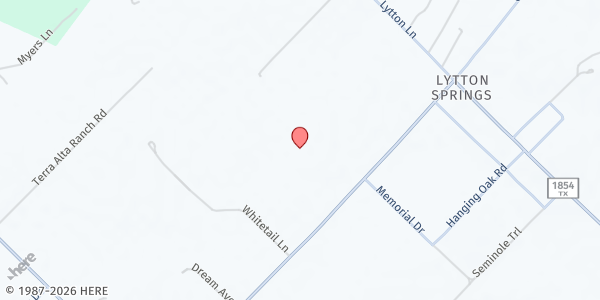 Map showing Mobile Pantry at Alma Brewer Strawn Elementary School at 9160 FM1854, Dale, TX