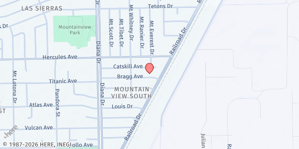 Map showing Faith Evangelical Center Food Pantry at Faith Evangelical Center Food Pantry, El Paso, TX