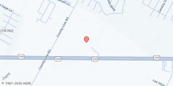 Map showing ACC Elgin - Room 1139 at 1501 US-290, Elgin, TX