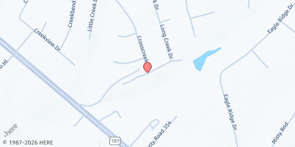 Map showing Blackhill Community Food Pantry at 660 Treys Creek Rd., Floresville, TX