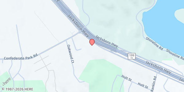 Map showing Lakeside Mobile on Jacksboro at 8801 Jacksboro Hwy, Fort Worth, TX