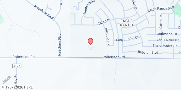 Map showing Lighthouse Fellowship Mobile at 7200 Robertson Rd., Fort Worth, TX