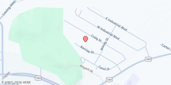 Map showing Produce Express - Graham at 120 Barclay Blvd, Graham, TX