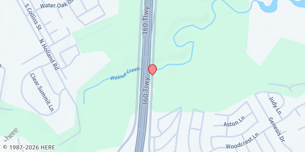 Map showing Word Of Peace International Ministry at 2044 N State Highway 360, Grand Prairie, TX
