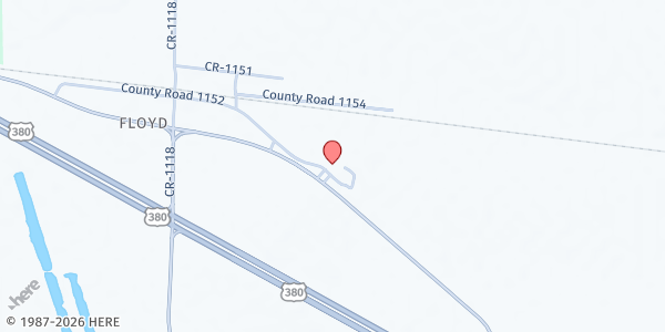 Map showing Hope For You - Main Location at 4320 HWY 380 BUS, Greenville, TX