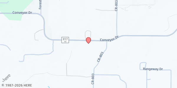 Map showing Joshua SDA Church at 1912 Conveyor Dr., Joshua, TX