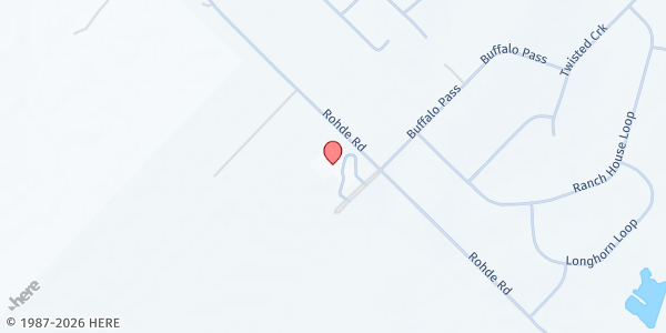 Map showing Camino Real Elementary School at 170 Las Brisas Boulevard, Kyle, TX