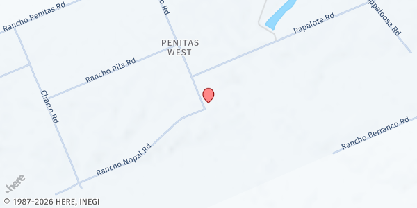 Map showing Laredo Stepping Stone at 377 Palomino Rd., Laredo, TX