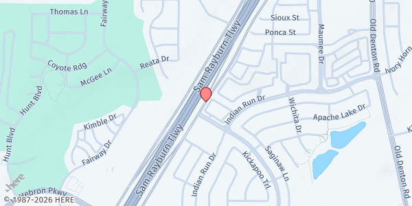 Map showing New Start In Life Mobile Pantries - Main Office at 4400 State Highway 121, Lewisville, TX