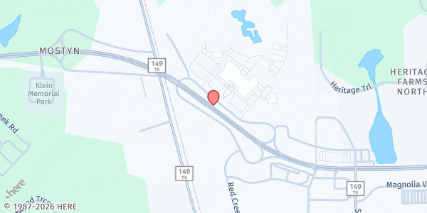 Map showing The ARK Magnolia at 14320 FM 1488, Magnolia, TX