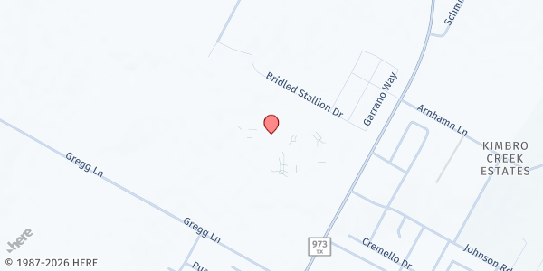 Map showing Manor Mobile Pantry at Manor High School Sports Complex, 14832 FM973, Manor, TX