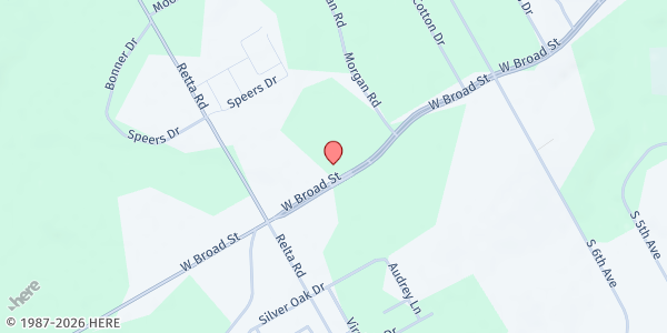 Map showing Bethlehem Baptist Church at 1188 W. Broad St. #500, Mansfield, TX