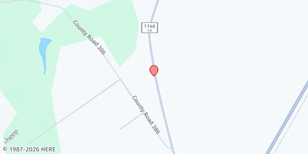 Map showing All Around Cowboy Church at 1811 FM1146, Marquez, TX