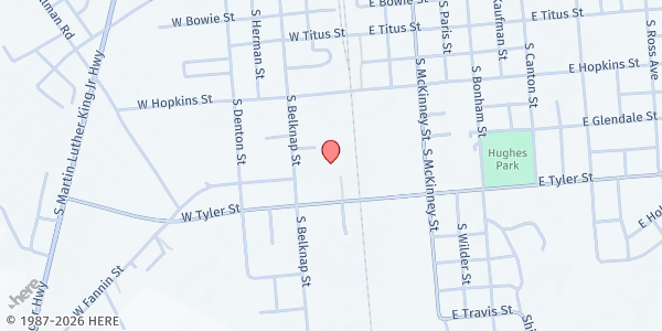 Map showing Navarro College South at Mexia at 901 North Doctor Martin Luther King Jr. Highway, Mexia, TX