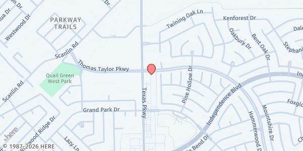 Map showing RCCG Mount Zion Chapel at 1703 Texas Pkwy., Missouri City, TX