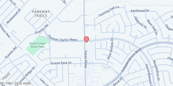 Map showing RCCG Mount Zion Chapel at 1703 Texas Pkwy, Missouri City, TX