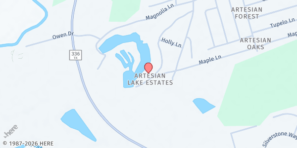 Map showing Montgomery County Food Bank at , Montgomery County, TX