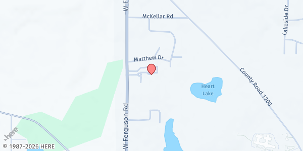 Map showing Trinity Baptist Church at 2830 W. Ferguson Rd., Mt Pleasant, TX