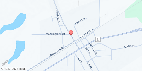 Map showing Murchison Food Pantry at 9623 FM 773, Murchison, TX