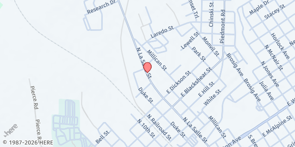 Map showing Christian Community Services - Navasota at 814 N. Lasalle St., Navasota, TX