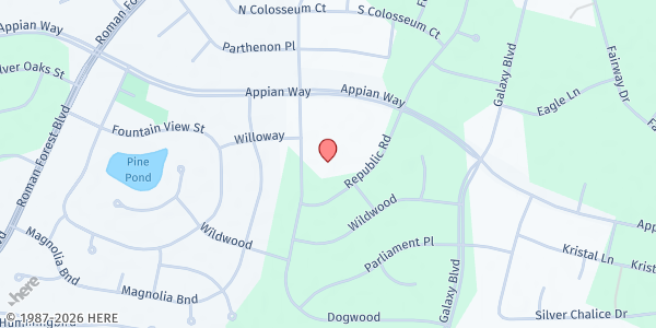 Map showing Dogwood Elementary School Mobile Market at 600 Dogwood Ln., New Caney, TX